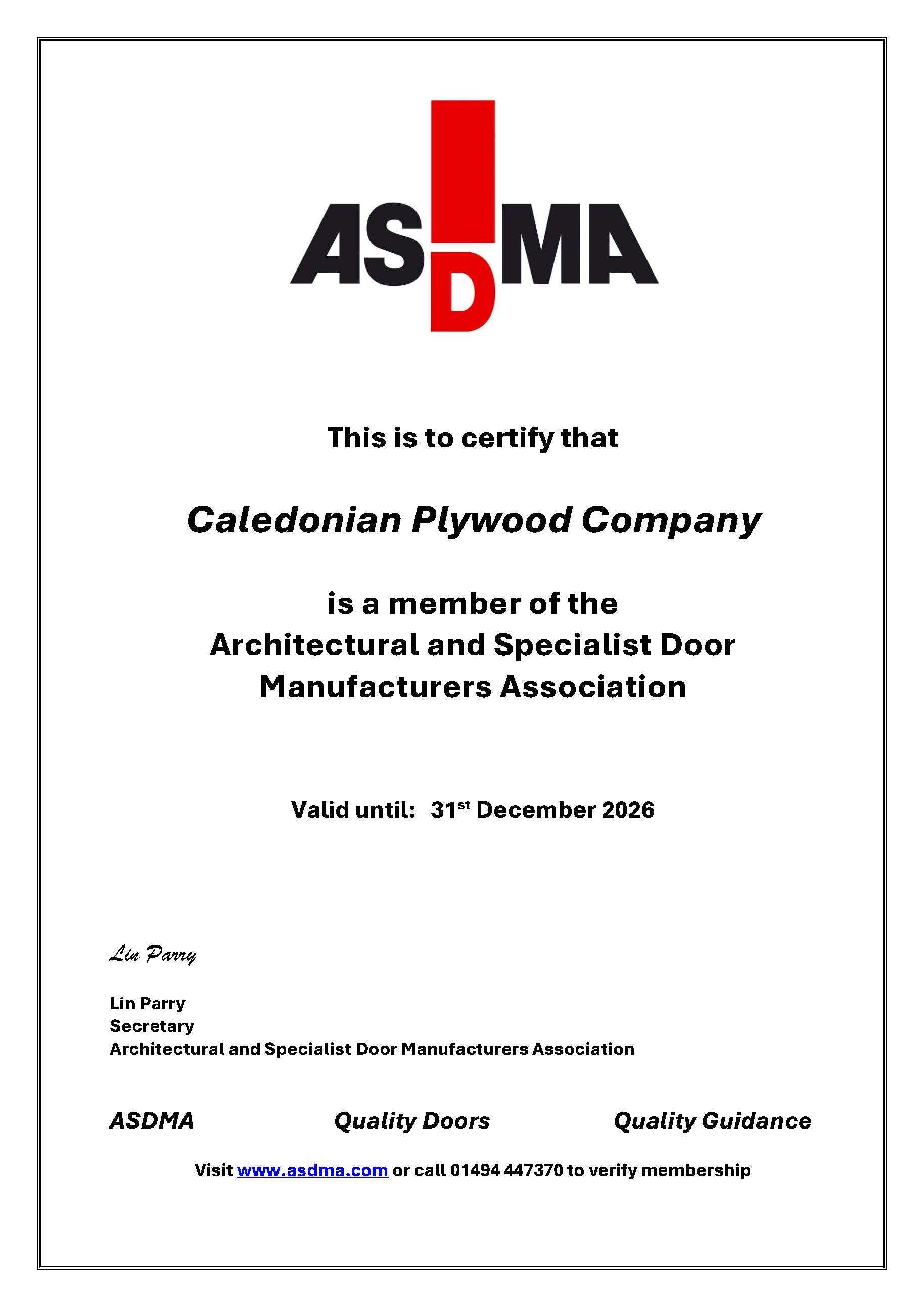 2026-ASDMA-Membership-Certificate-Caledo